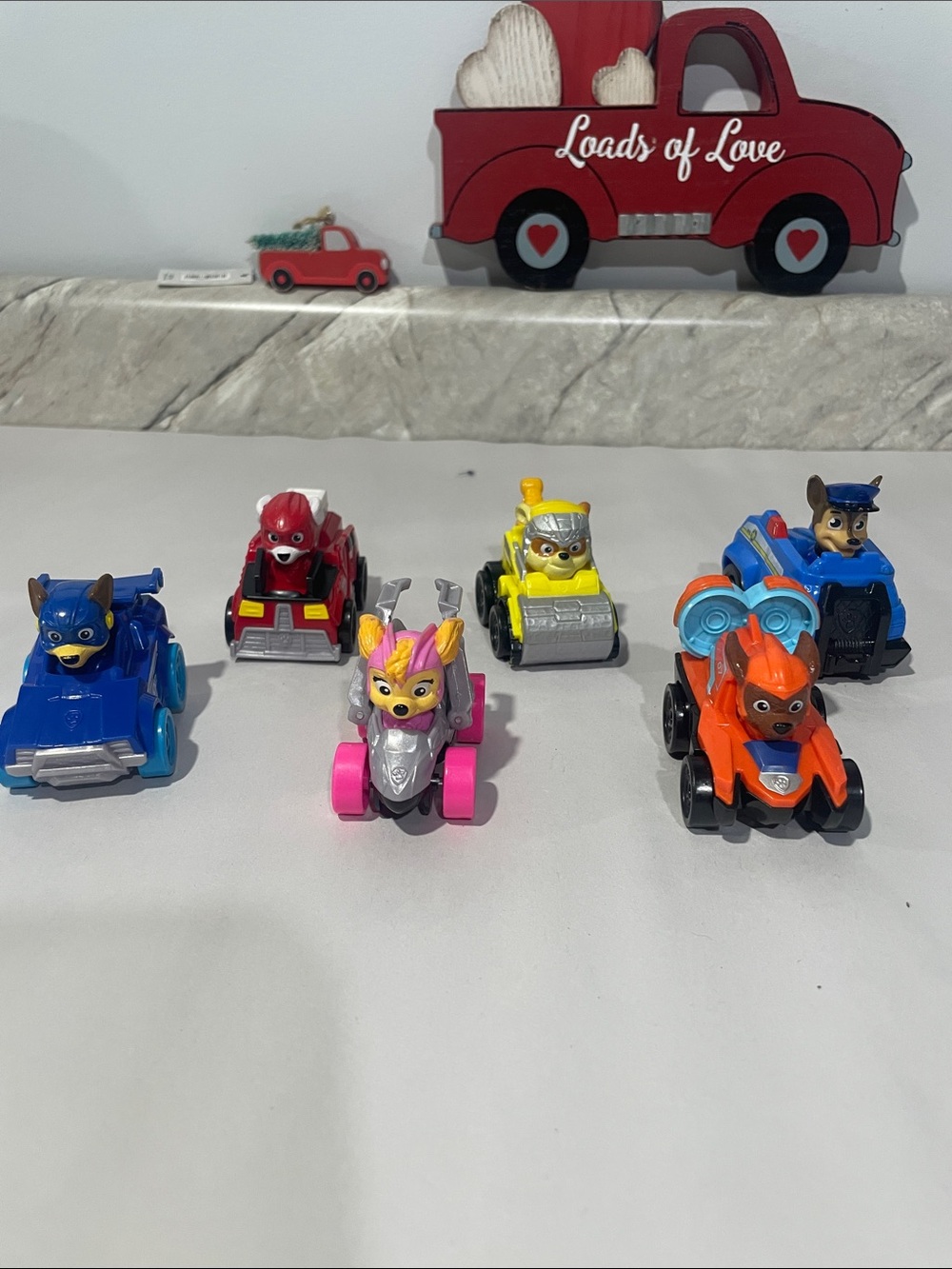 Paw Patrol Mini Character Ride-On Cars — Set 6 pieces Multicolor collection